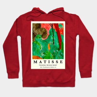 Matisse Museum of Modern Art Whimsical Periwinkles Print Hoodie